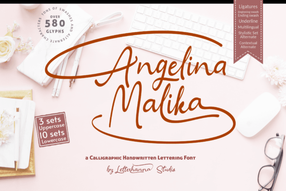 Angelina Malika: A Font of Elegance for Modern Design