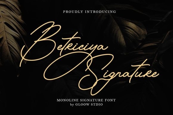Betriciya Signature: A Timeless Cursive for Every Need