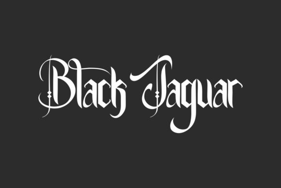 Black Jaguar: A Bold Choice for Gothic Typography