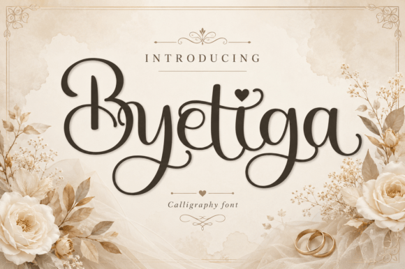 Byetiga: A Modern Calligraphy Font for Elegant Expression