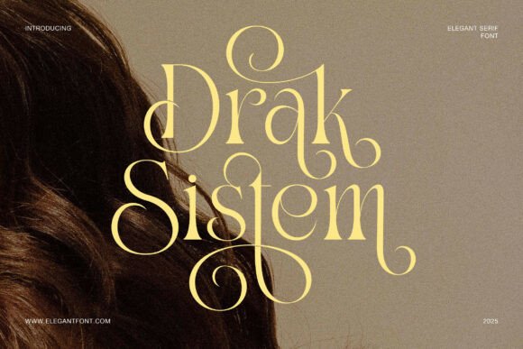 Drak Sistem: A Timeless Serif Font for Elegant Design