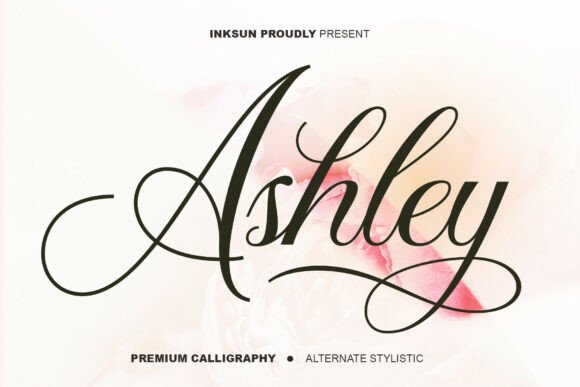 Introducing Ashley: A Luxurious Script for Timeless Design