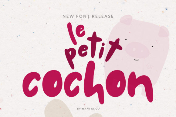 Le Petit Cochon: A Chubby Script with Big Impact