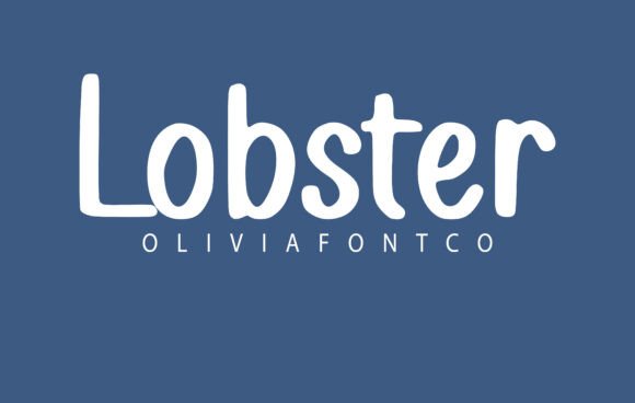 Lobster: A Handwritten Font with Romantic Charm