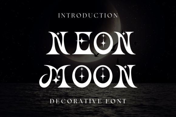 Neon Moon: A Stylish Font for Creative Expression