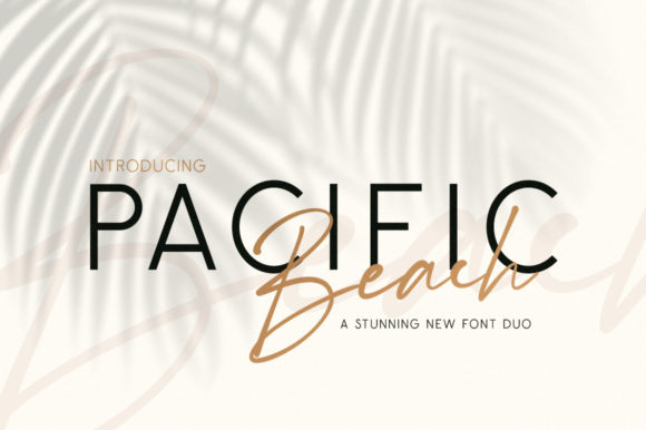 Pacific Beach: A Timeless Elegance in Handwritten Style