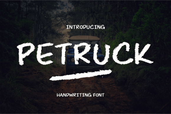 Petruck: A Handwritten Font That Brings Character to Every Project