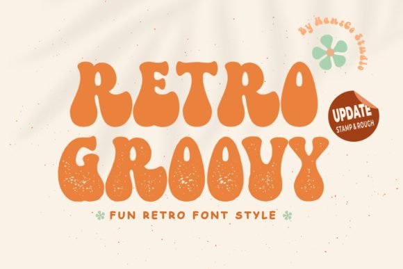 Retro Groovy: A Nostalgic Revival in Digital Design