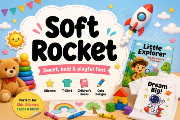 Soft Rocket: A Font That Brings Joy to Every Design