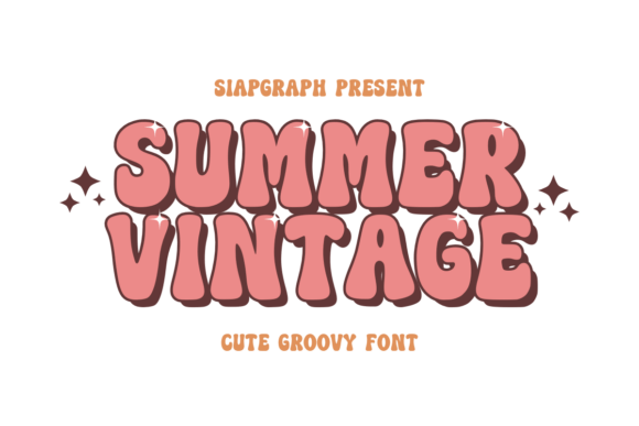 Summer Vintage: A Nostalgic Font for Creative Projects